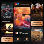 Smart TV 98" Hisense QLED Google TV 98Q6QG