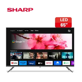 Smart Tv Uhd 4K 65 Sharp Google Tv...