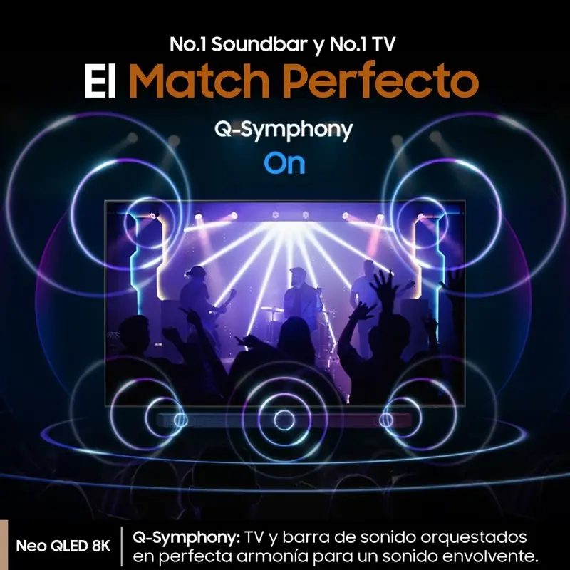 TV NEO QLED SMART 85P 8K QN800D IA Samsung | Megatone