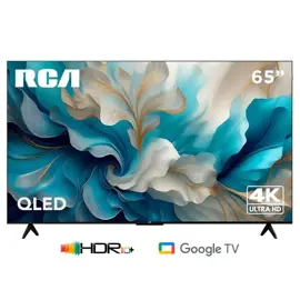 Smart Tv  65 Pulgadas Qled Uhd 4K Hdr10 Google Tv Do...