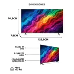 Televisor Smart Tv Motorola MT6510 65 Pulgadas 4K UHD Google Tv 60 Hz Wifi Bluetooth