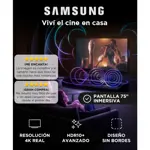 SMART TV 75” SAMSUNG 4K UN75U8000FGCZB 4K HDR