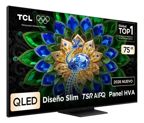 Televisor Tcl 75 A400u Qd mini Led 4k Google Tv