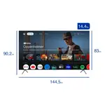 Smart Tv Hyundai 65 UHD 4K QLED Google TV (HYLED-65UHD8G)