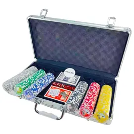 Juego De Póker 300 Fichas Con Male...