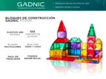Bloques De Construcción Gadnic MT05M 100 Piezas De Juguetes Para Niños
