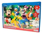 Rompecabezas Puzzle Super Gigante Mickey 24 Piezas Tapimovil
