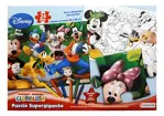 Rompecabezas Puzzle Super Gigante Mickey 24 Piezas Tapimovil