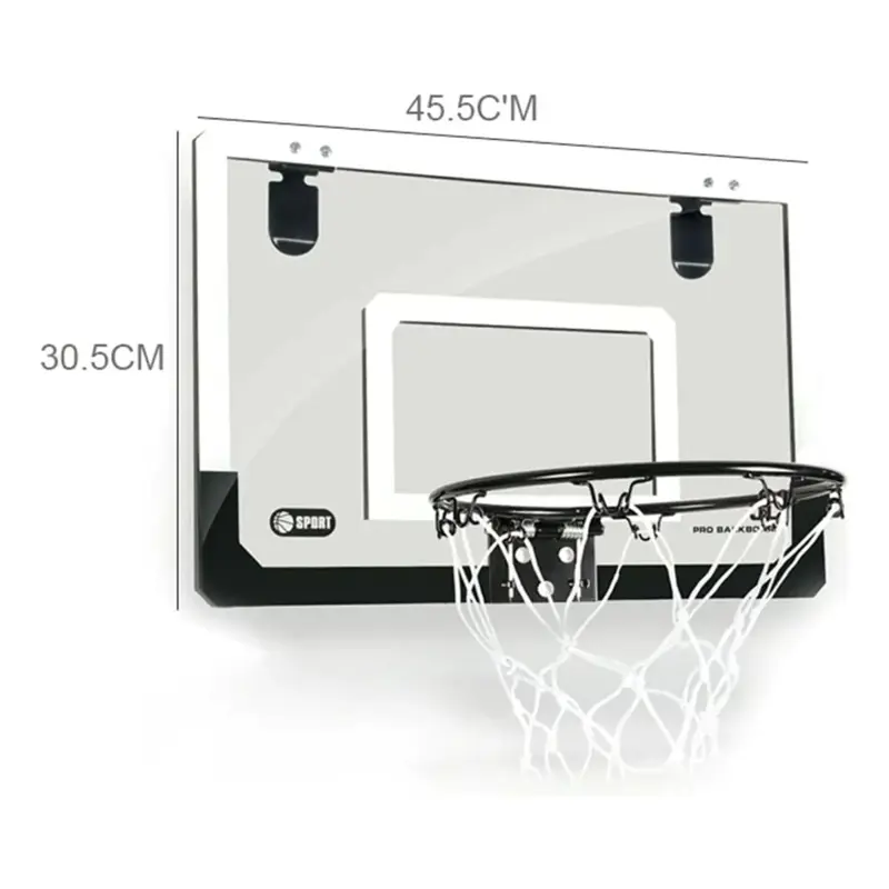 Tablero De Baloncesto Con Red Para Colgar Mas Aro Y Pelota