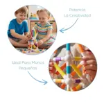 Juego Palitos Magneticos Flexibles 36 Piezas