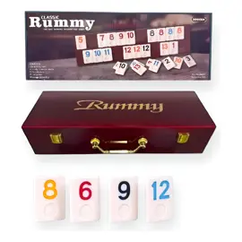 Juego De Mesa Rummy Burako Valija D...