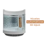 Lavarropas Carga Superior Gafa FuzzyFit 7kg Plata