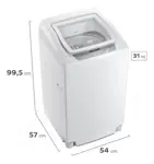 Lavarropas Automático Gafa Digifit Carga Superior 6,5kg
