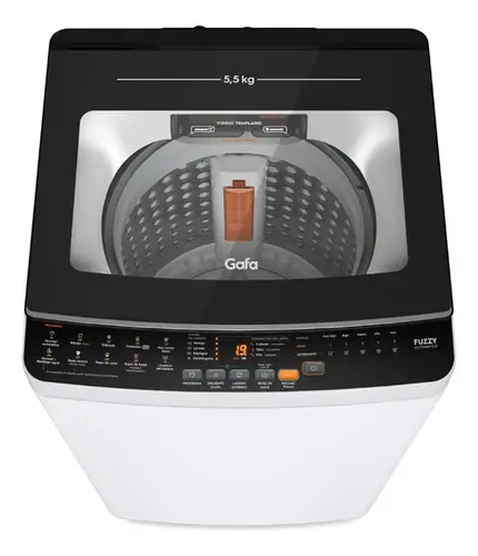 Lavarropas Gafa Lgs055w Carga Superior 5,5 Kg Blanco