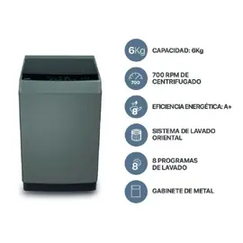 Lavarropas Automático Carga Su...