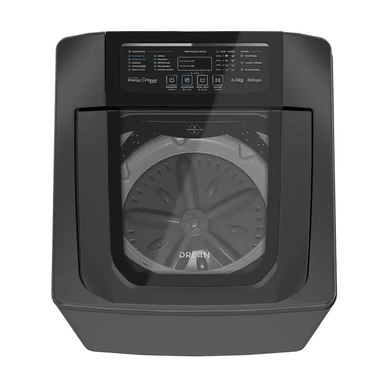 Lavarropas Carga Superior 6,5 Kg 800 RPM Gris Drean LPDR0680TG0