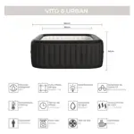 Hot Tub Vito 6 Urban Hidromasaje Jacuzzi