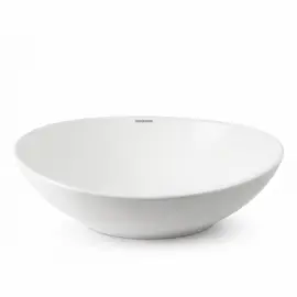 Bacha De Apoyo Ovalada De Porcelana...