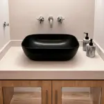 Bacha De Apoyo Rectangular De Porcelana Novohome 455 x 330mm