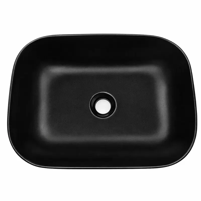 Bacha De Apoyo Rectangular De Porcelana Novohome 455 x 330mm