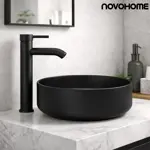 Bacha De Apoyo Redonda De Porcelana Novohome 390 x 125 mm