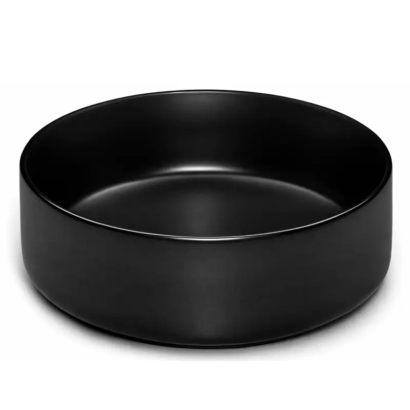 Bacha De Apoyo Redonda De Porcelana Novohome 390 x 125 mm