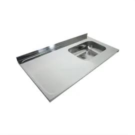 Mesada C/ Pileta Cocina Simple 160C...