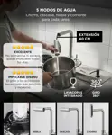 Bacha Cocina Inteligente Rieti by Gadnic Acero Inoxidable SUS304 75cm Multifunción