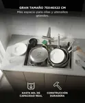 Bacha Cocina Inteligente Rieti by Gadnic Acero Inoxidable SUS304 75cm Multifunción