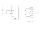 Griferia De Baño Lavatorio Peirano Castilla 60-153 Cromado
