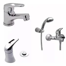 Set Griferia Baño Monocomando Kit ...