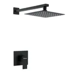 Grifería de Baño P/Ducha Monocom. Novohome NH-GB15NG Black