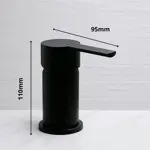 Grifería de Baño Para Bidet Monocomando Novohome Negra