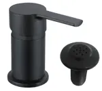 Grifería de Baño Para Bidet Monocomando Novohome Negra