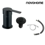 Grifería de Baño Para Bidet Monocomando Novohome Negra