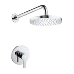 Grifería Para Ducha de Baño Monocomando Novohome Cromo