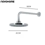Grifería Para Ducha de Baño Monocomando Novohome Cromo