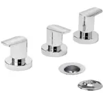 Grifería Baño Bidet Con Transferencia Nova Hydros 404211