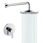 Grifería Para Ducha de Baño Monocomando Novohome Cromo