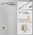 Grifería de Baño P/Ducha Monocom. Novohome NH-GB15CR Cromo