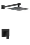 Grifería de Baño P/Ducha Monocom. Novohome NH-GB15NG Black
