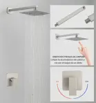 Grifería de Baño P/Ducha Monocom. Novohome NH-GB15CR Cromo