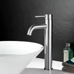 Griferia Para Lavatorio Alto Monocomando Novohome Cromo