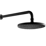 Grifería Monocomando Ducha C/Tranf Novohome Embutir Negro