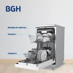Lavavajillas BGH Silver 10 Cubiertos
