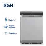 Lavavajillas BGH Silver 14 Cubiertos