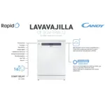 Lavavajillas Candy Inverter 16 cubiertos blanco - CF6C4F1PW