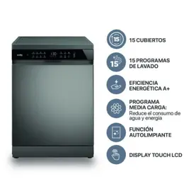 Lavavajillas 15 Cubiertos Disp...