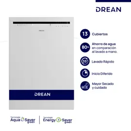 Lavavajillas 13 Cubiertos Blan...