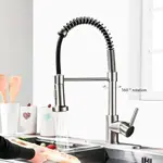 Grifería Cocina 2 En 1 Monocomando Novohome Flexible Cromo